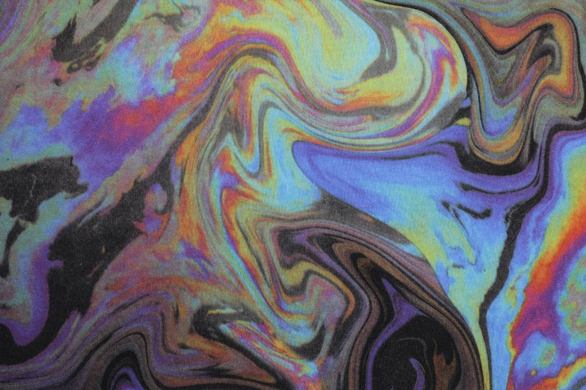 緯編滌亞光印花 90%滌綸+10%氨綸